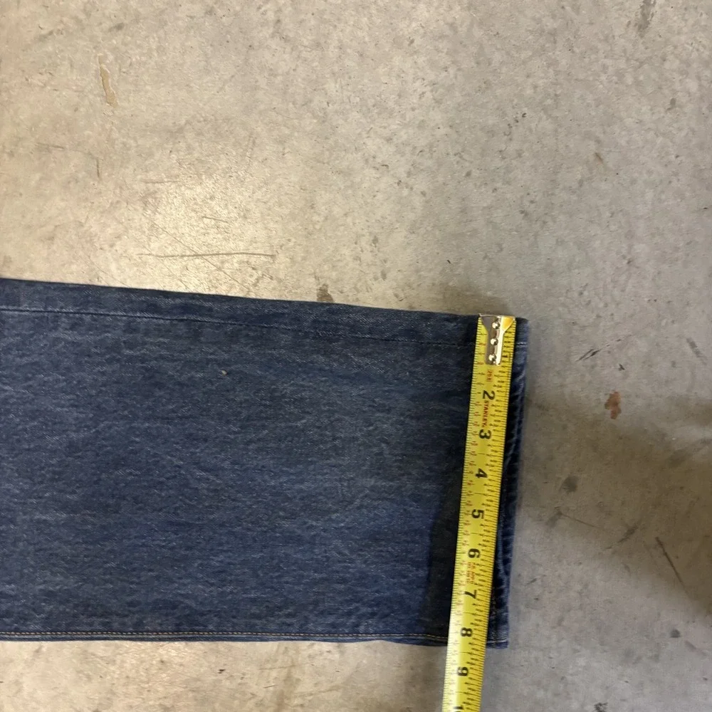 Levi's 501 Jeans Men's 35 x 33 Blue Button Fly Cotton Americana Denim 5 Pocket